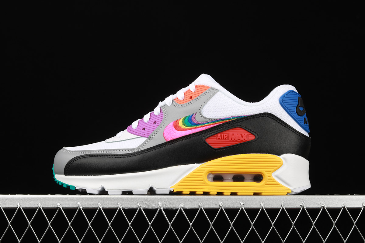 nike air max 90 womens multi color rainbow