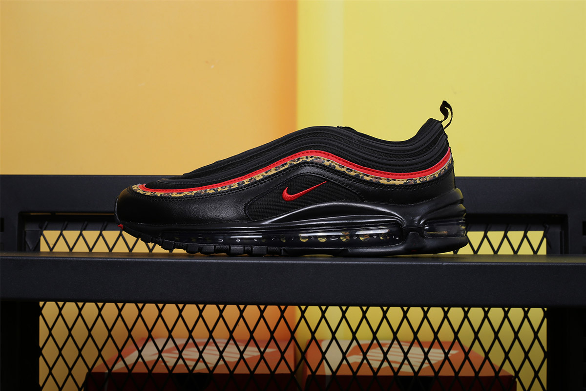 black yellow and red air max