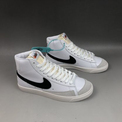 nike blazer mid 77 white black sail