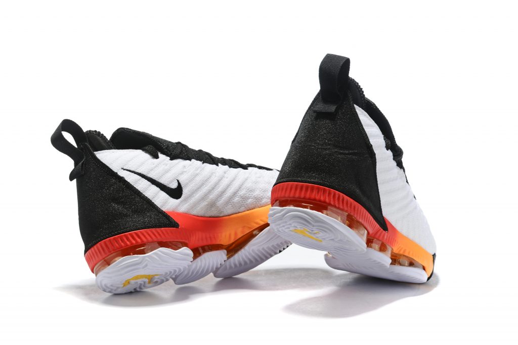 lebron 16 white black
