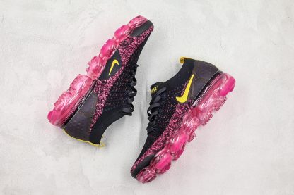 vapormax pink and black