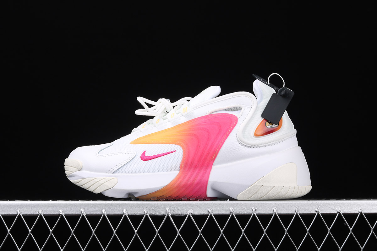 nike zoom 2k white pink