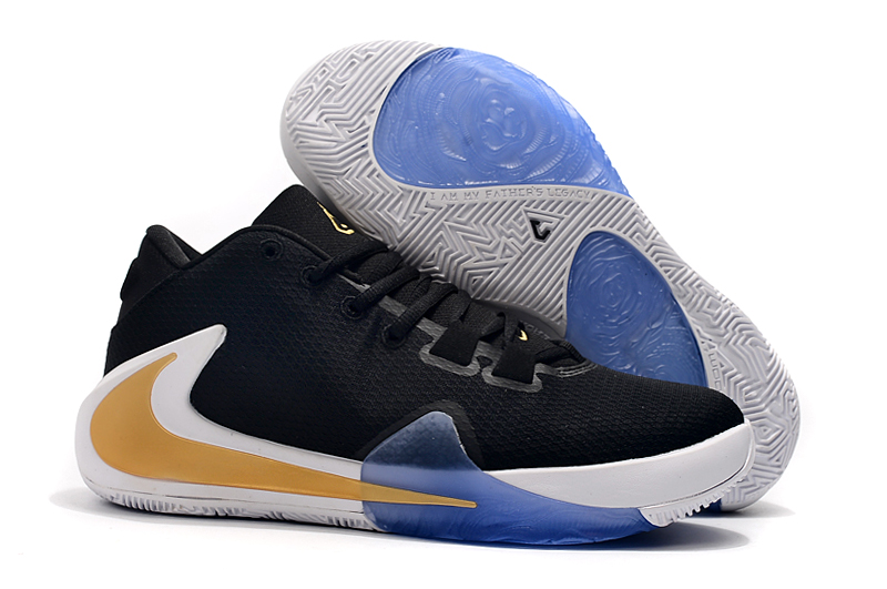 nike freak 1 white and gold