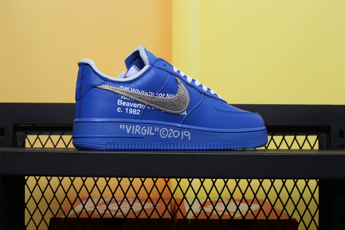 nike air force 1 x off white university blue