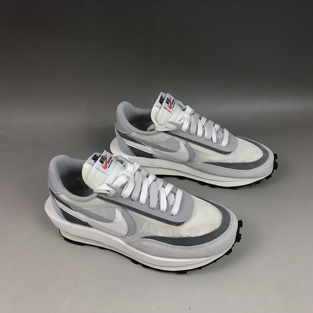 nike grey white shoes