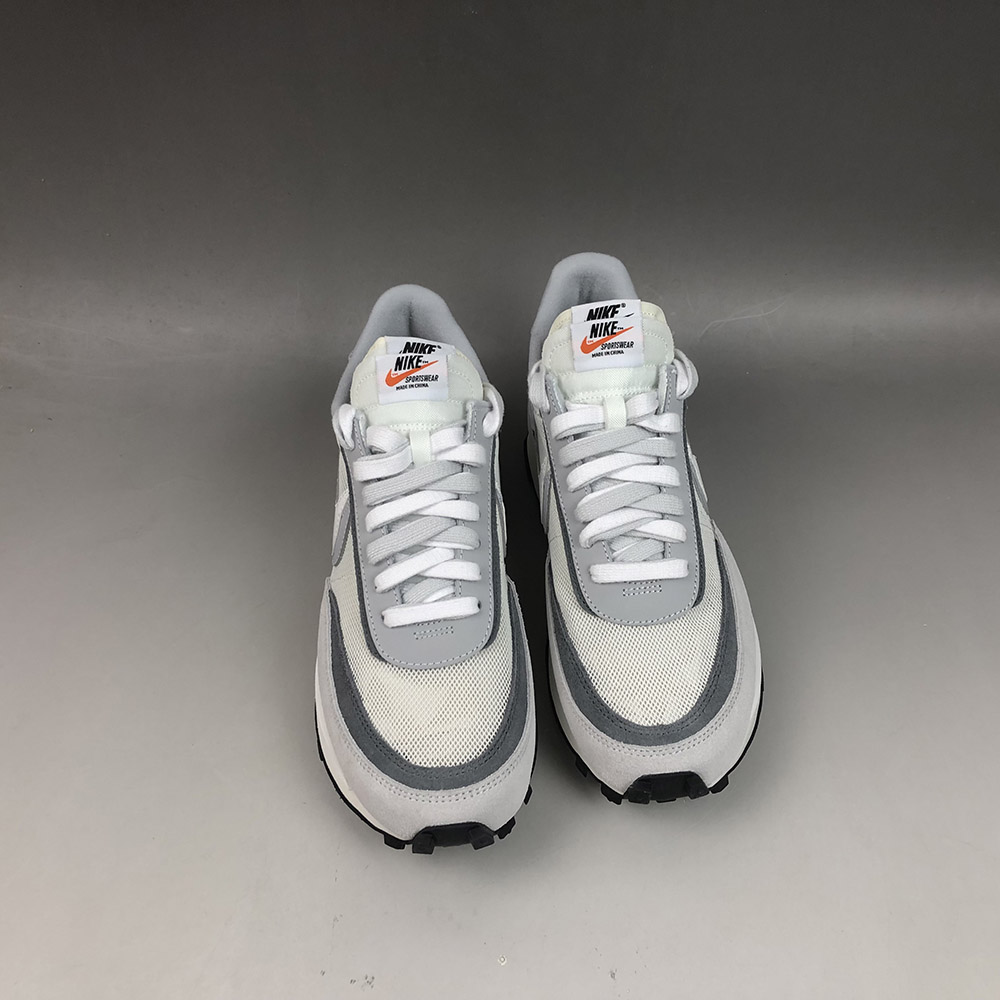 nike ld waffle white grey