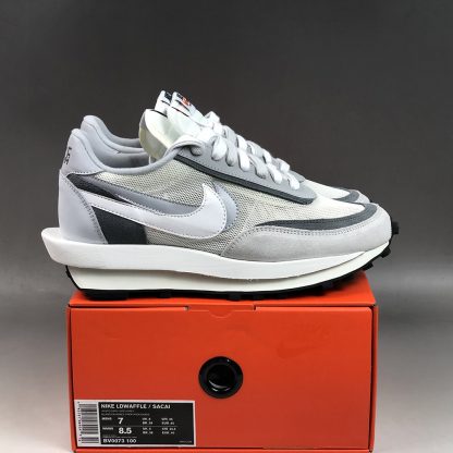 Sacai x Nike LDV Waffle Grey White For 