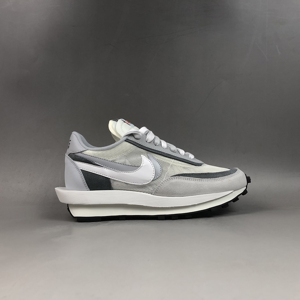 sacai x nike ldv waffle white grey