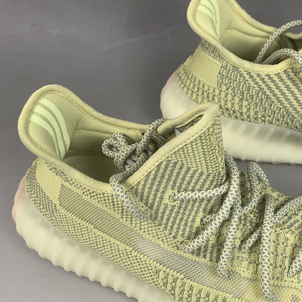 yeezy reflective yellow