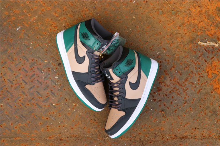 jordan 1 black pink green