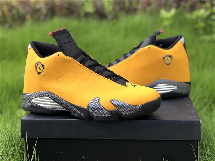 jordan 14 ferrari yellow for sale