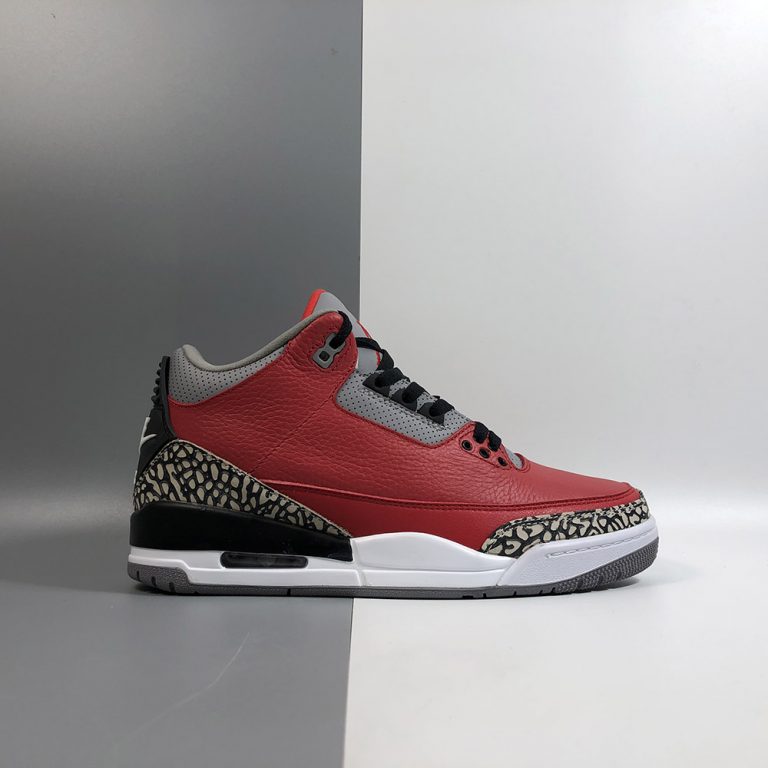 Air Jordan 3 “Chicago All-Star” Varsity Red/Cement Grey-Black For Sale ...