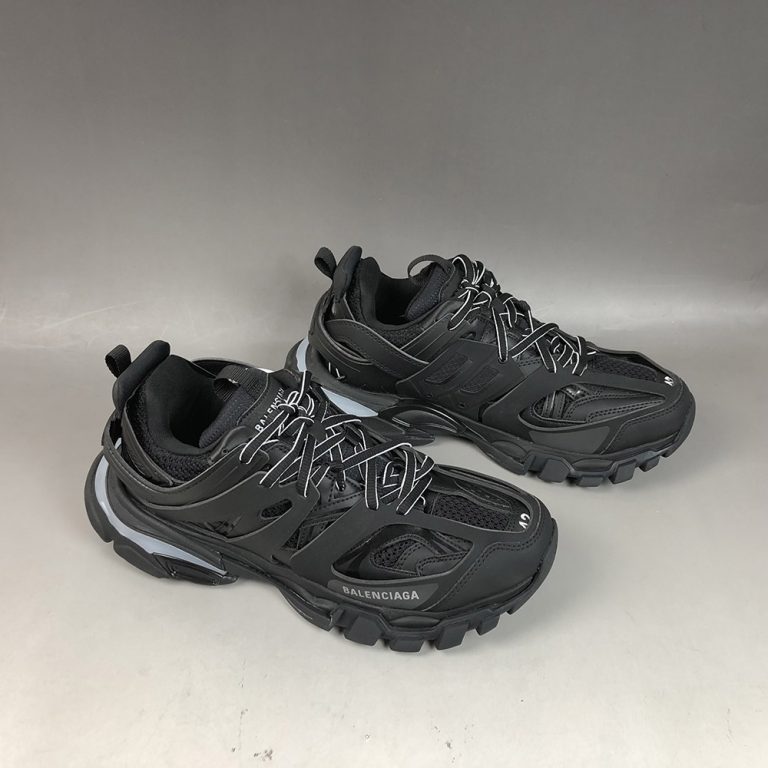 Balenciaga LED Track Trainers Black 2019 Lighted Sole – The Sole Line