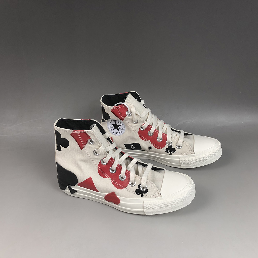 high tops with hearts