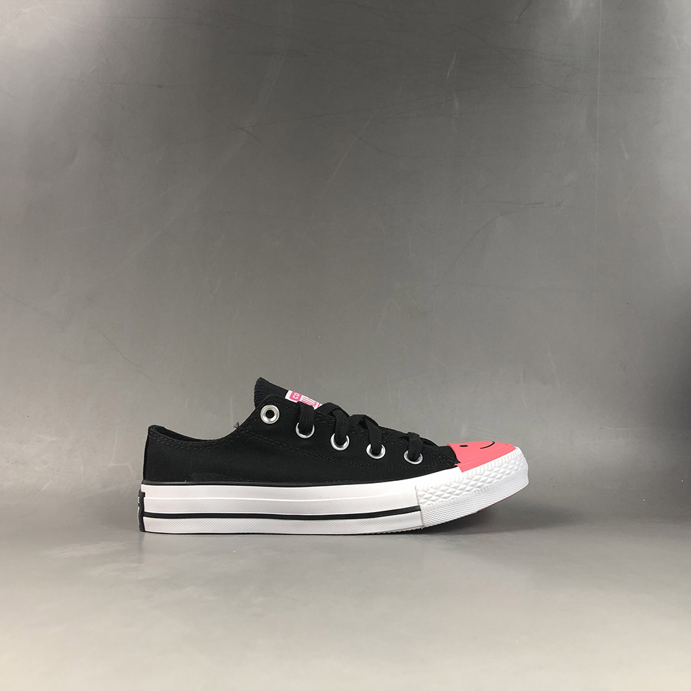 Converse Chuck Taylor All Star Neon Nights Low Top Black/Racer Pink/White – The Sole Line