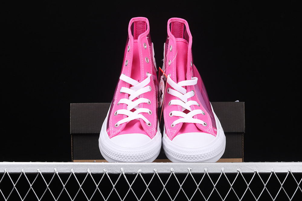 converse all star light clear material hi