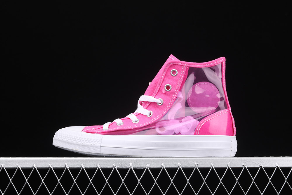 Converse Japan All-Star Light Clear Material Hi Pink – The Sole Line