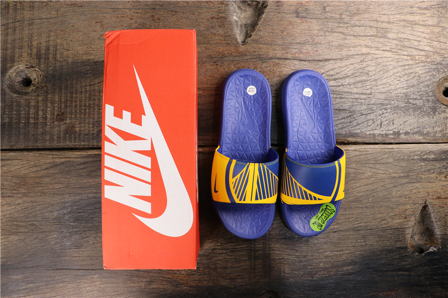 nike warriors slides