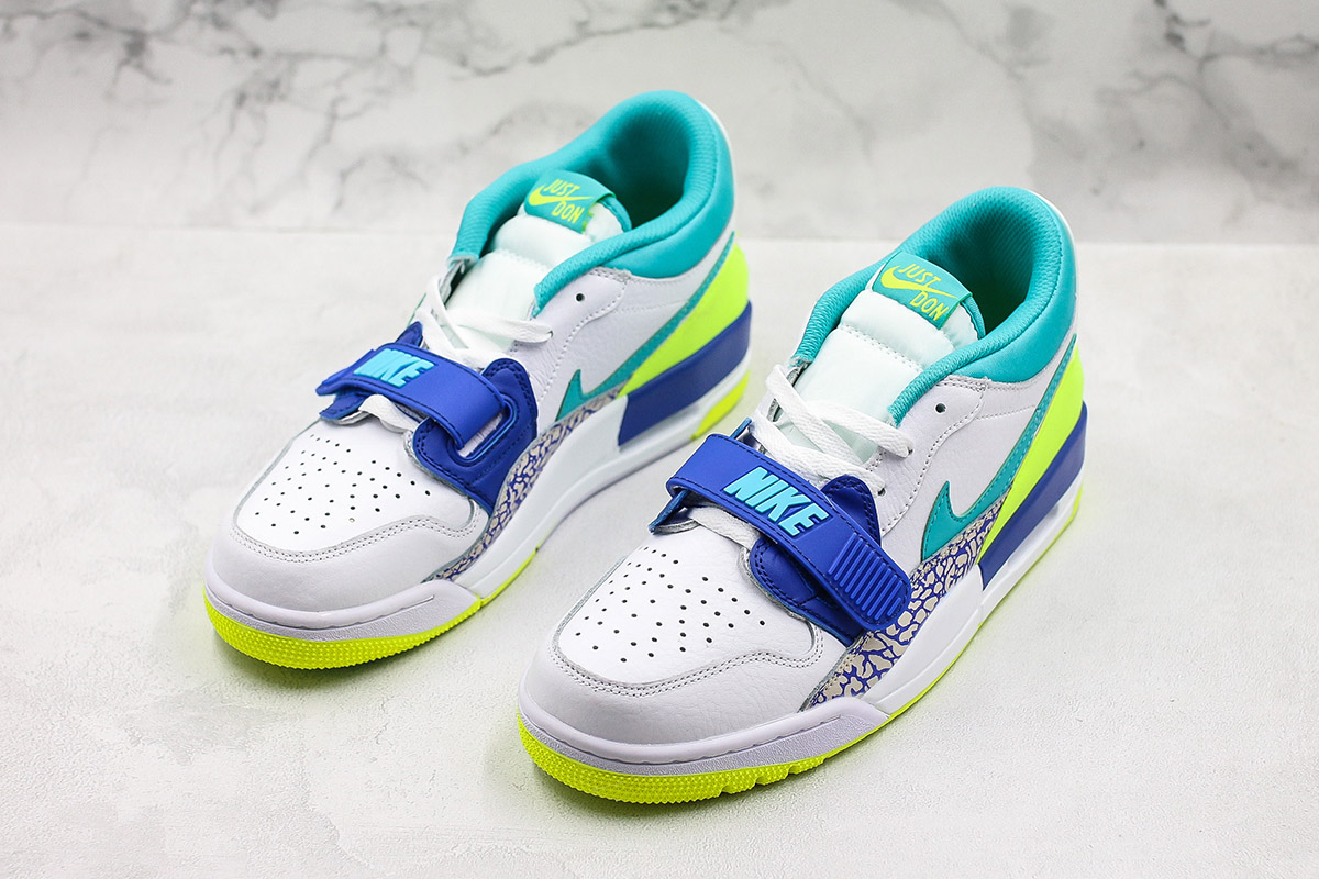 Jordan Legacy 312 Low Teal Purple Volt White For Sale Fitforhealth