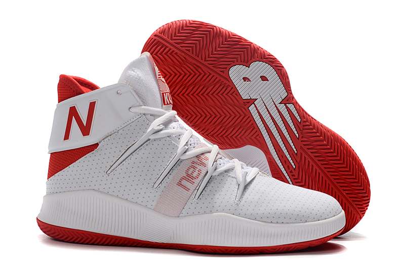 new balance white red
