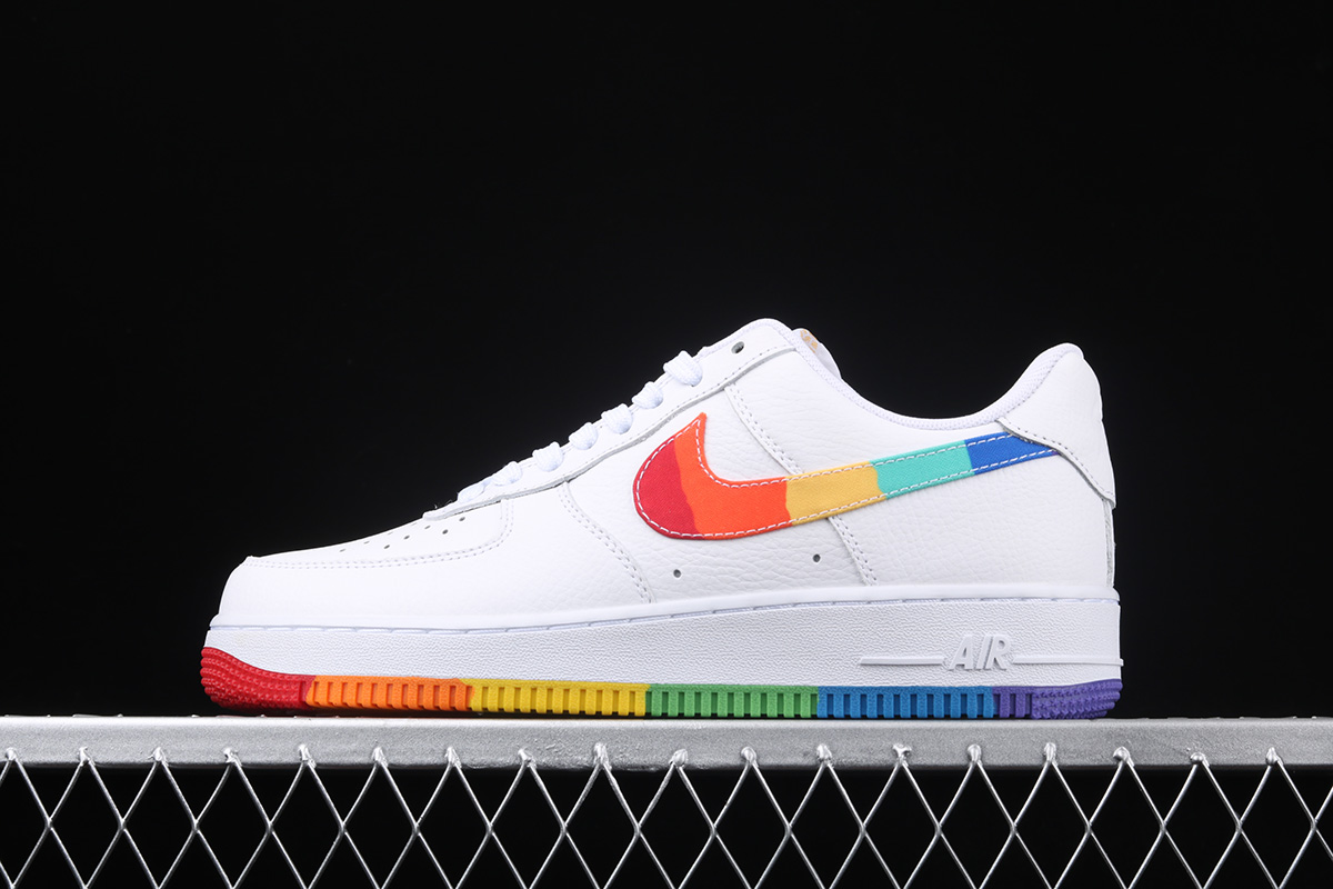 colored nike air force ones