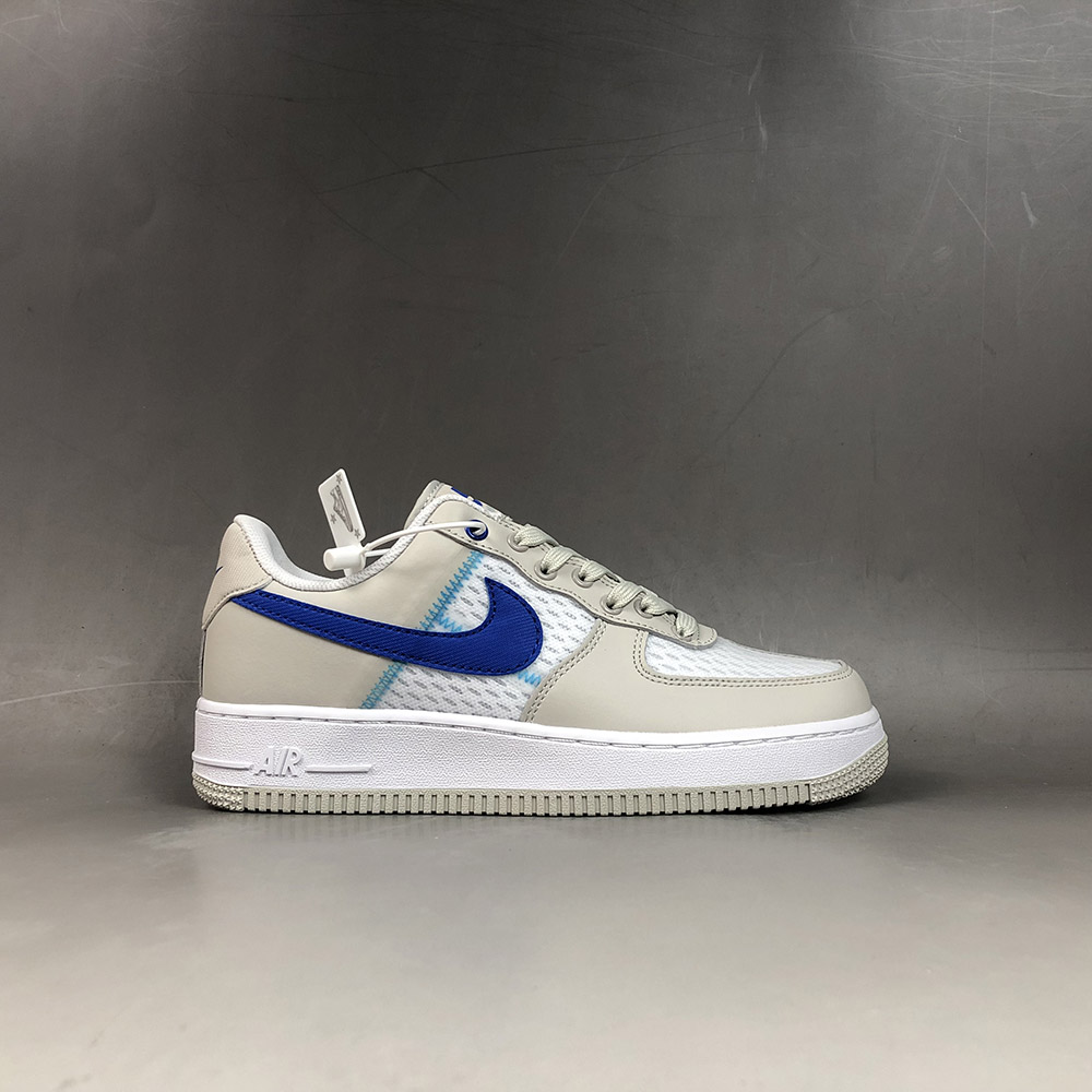 air force 1 grey and blue