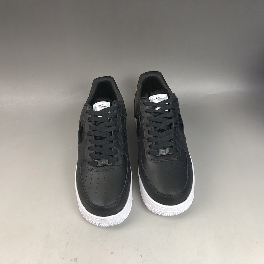 nike air force inside out black