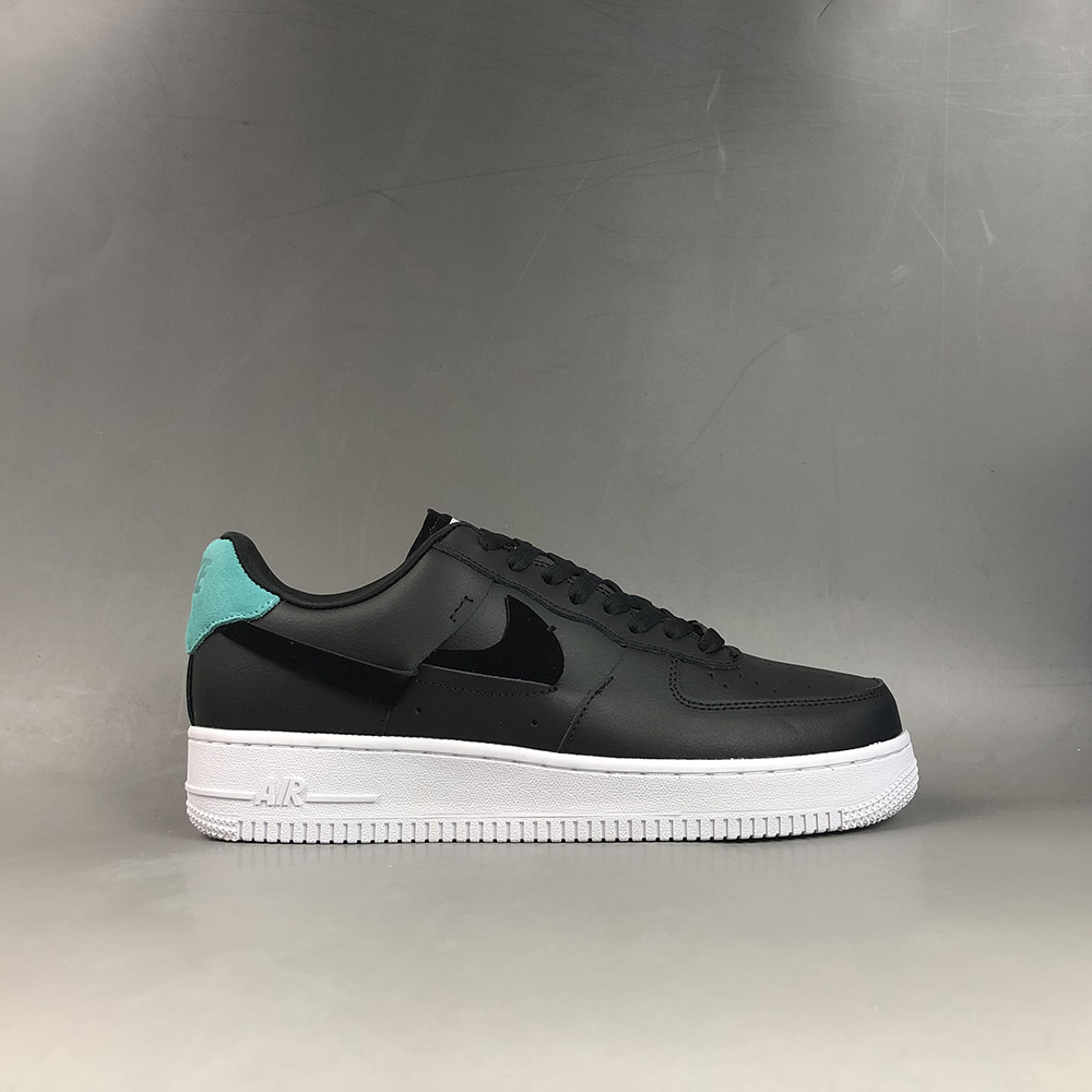 black air force 1 with white sole