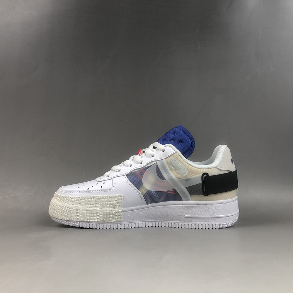Nike Air Force 1 Low Type Summit White/Red Orbit-Black For Sale – The Sole Line