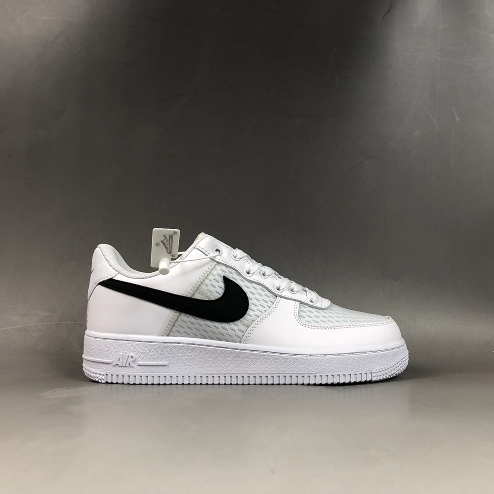 air force 1 07 trainers white black pure platinum