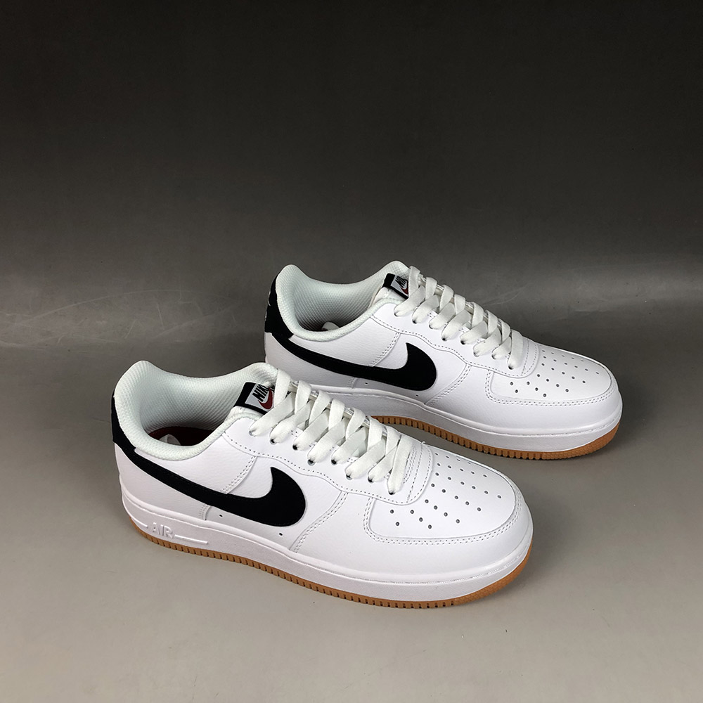 air force 1 gum bottom black swoosh