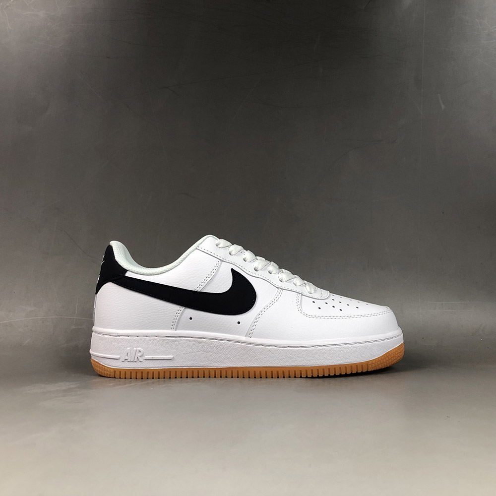 nike air force 1 white with gum sole