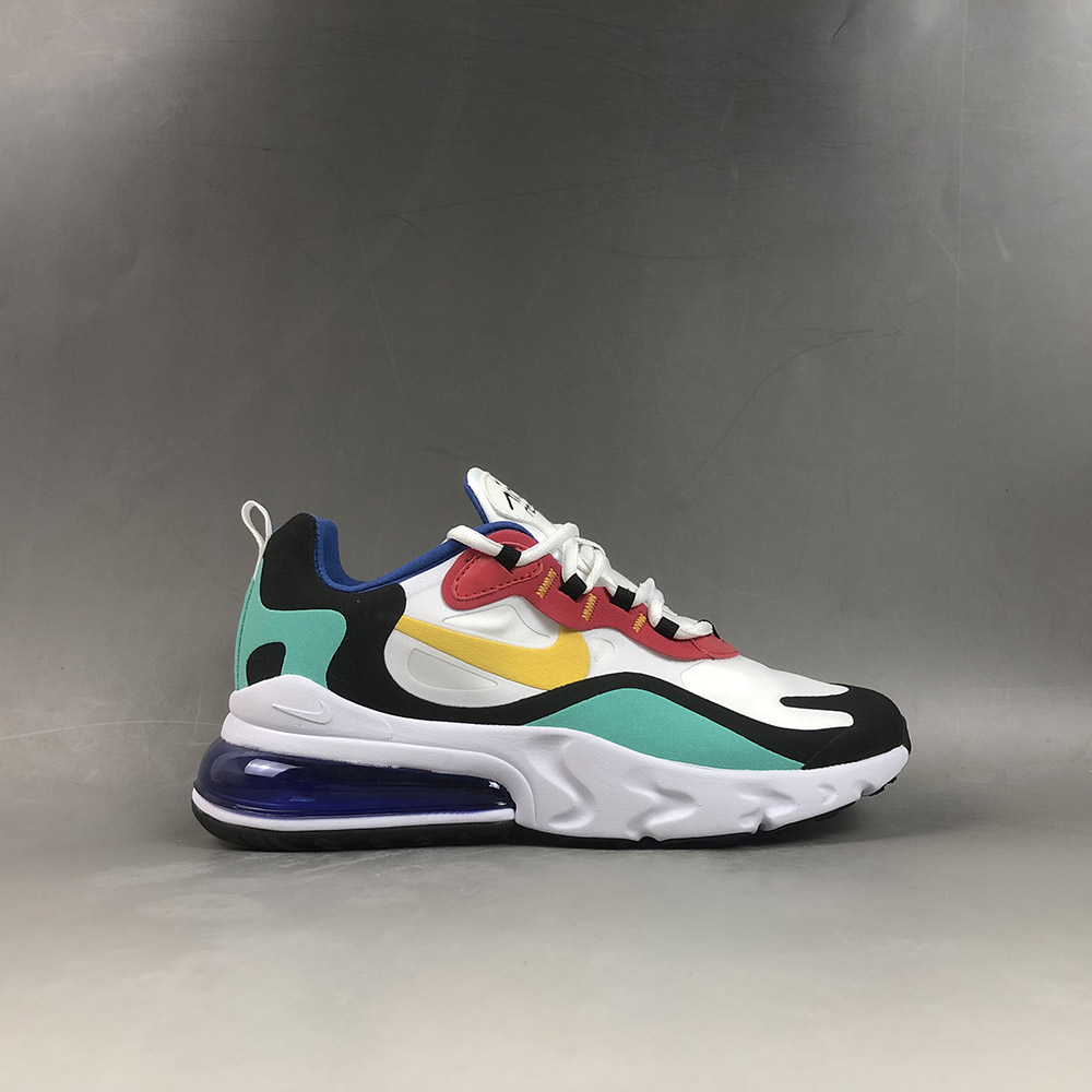 nike 270 react university gold