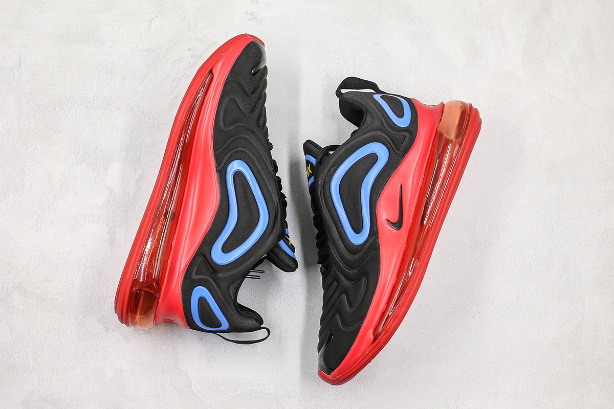 red black air max 720