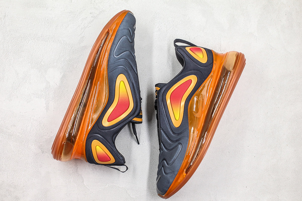 nike air max 720 black fuel orange