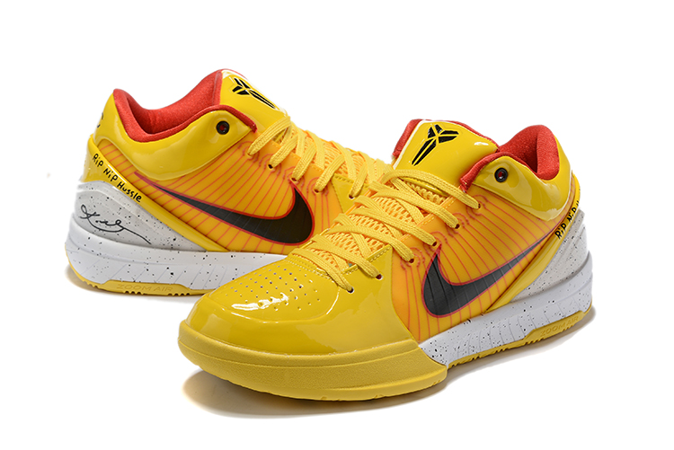 Nike Kobe 4 Protro 'Bruce Lee' Yellow 