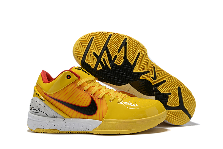 Nike Kobe 4 Protro 'Bruce Lee' Yellow 