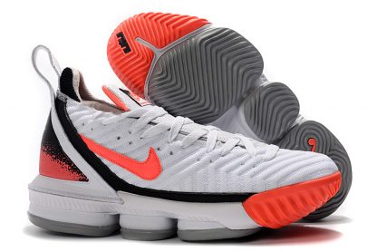 lebron 16 white hot lava