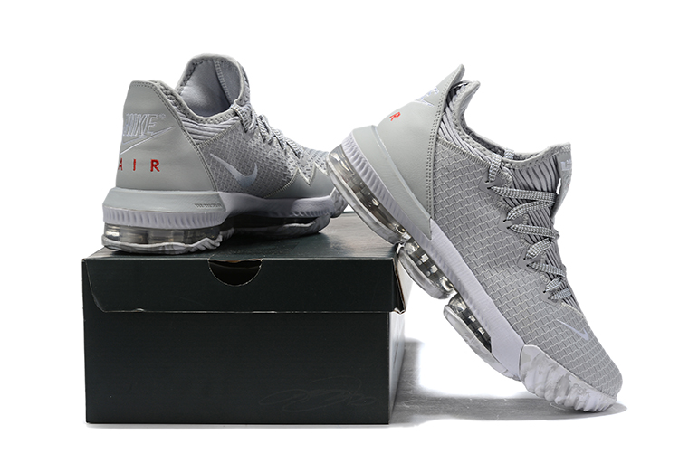 lebron 16 low grey