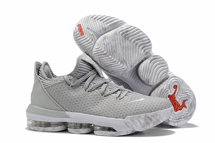 grey lebron shoes