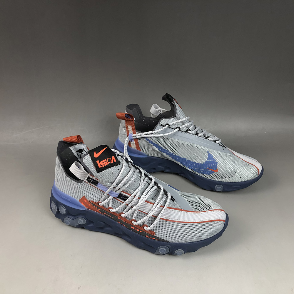 nike react ispa wolf grey