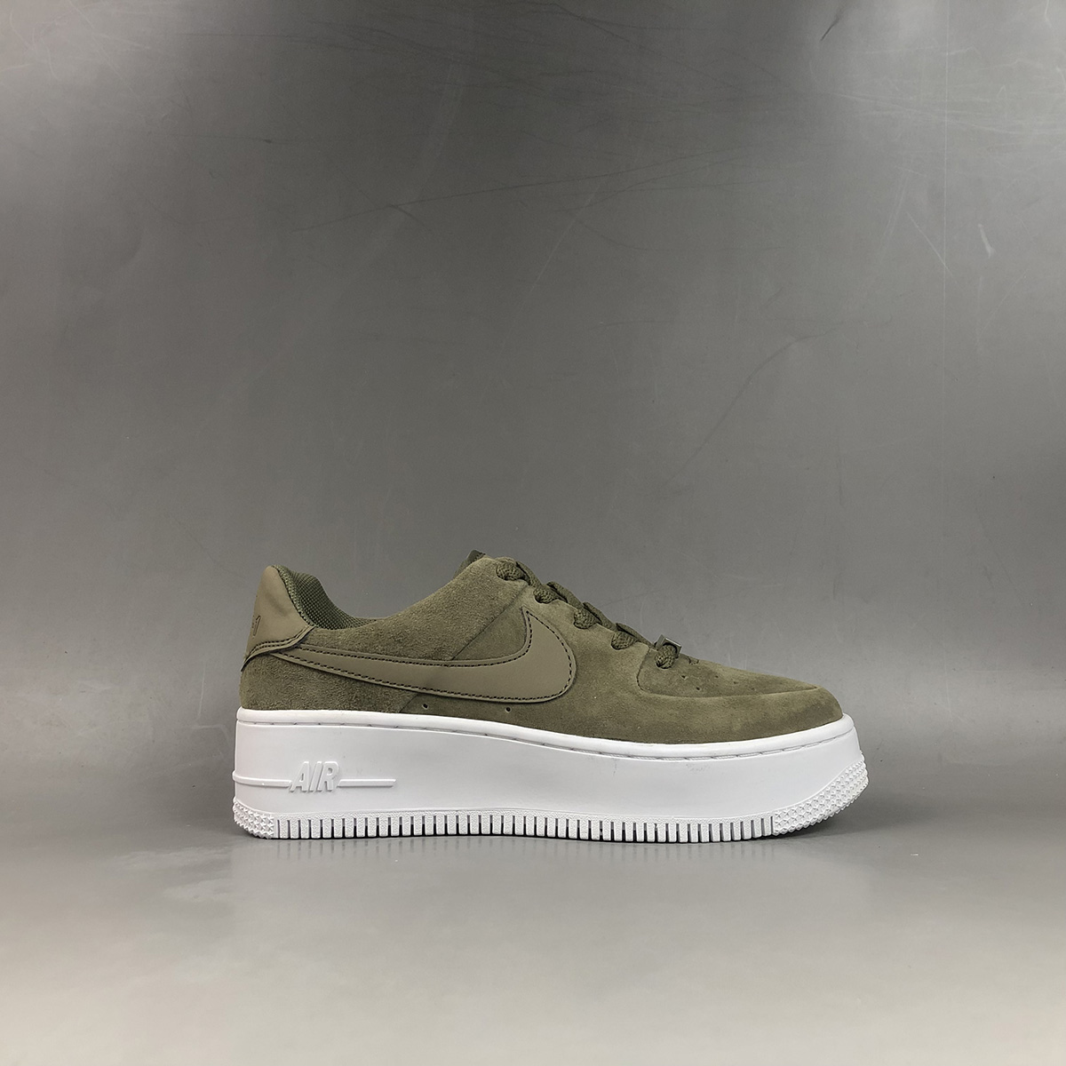 nike air force ones sage low women's