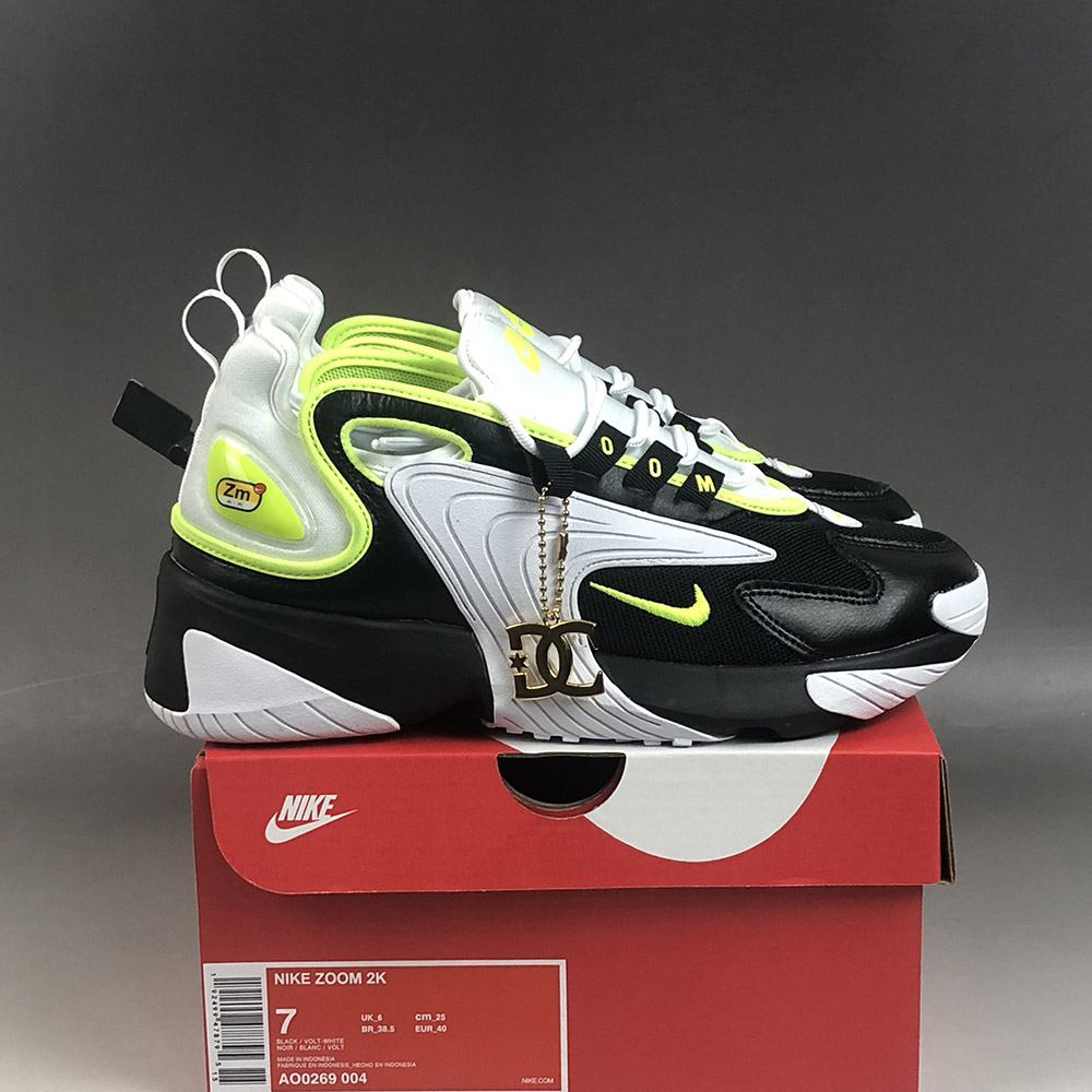 nike zoom 2k black red