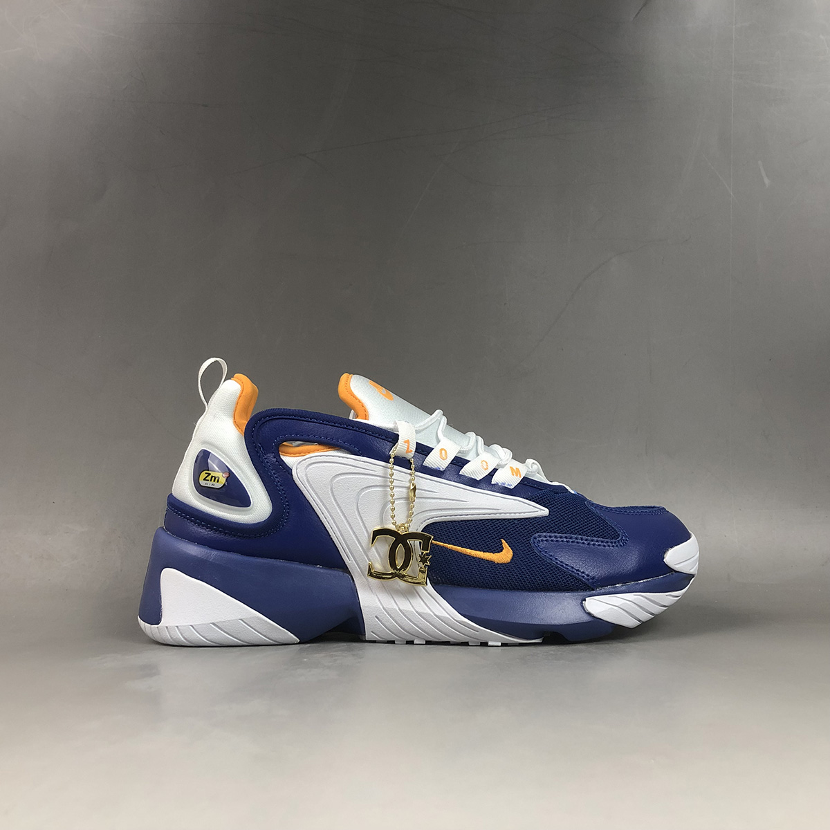 blue white orange nike