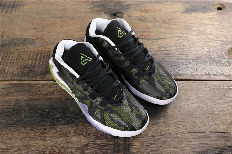 camo green nike shoes
