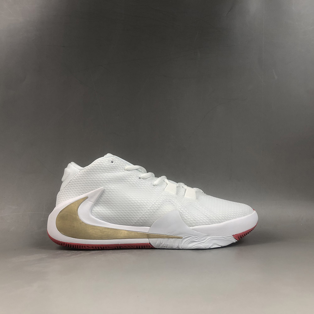 zoom freak 1 white and gold