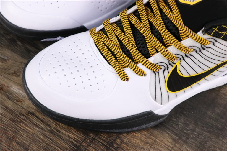 Nike Zoom Kobe 4 Protro âDel Solâ White/Black-Del Sol â The Sole Line