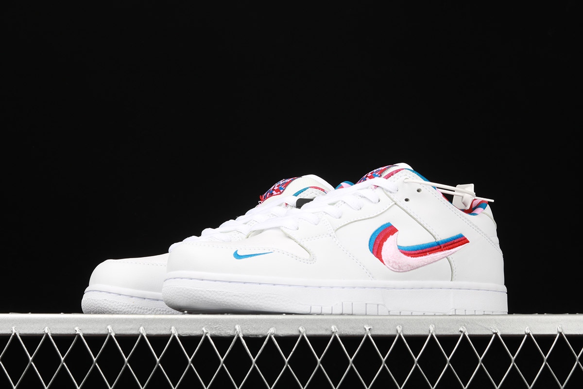 Parra x Nike SB Dunk Low White For Sale 