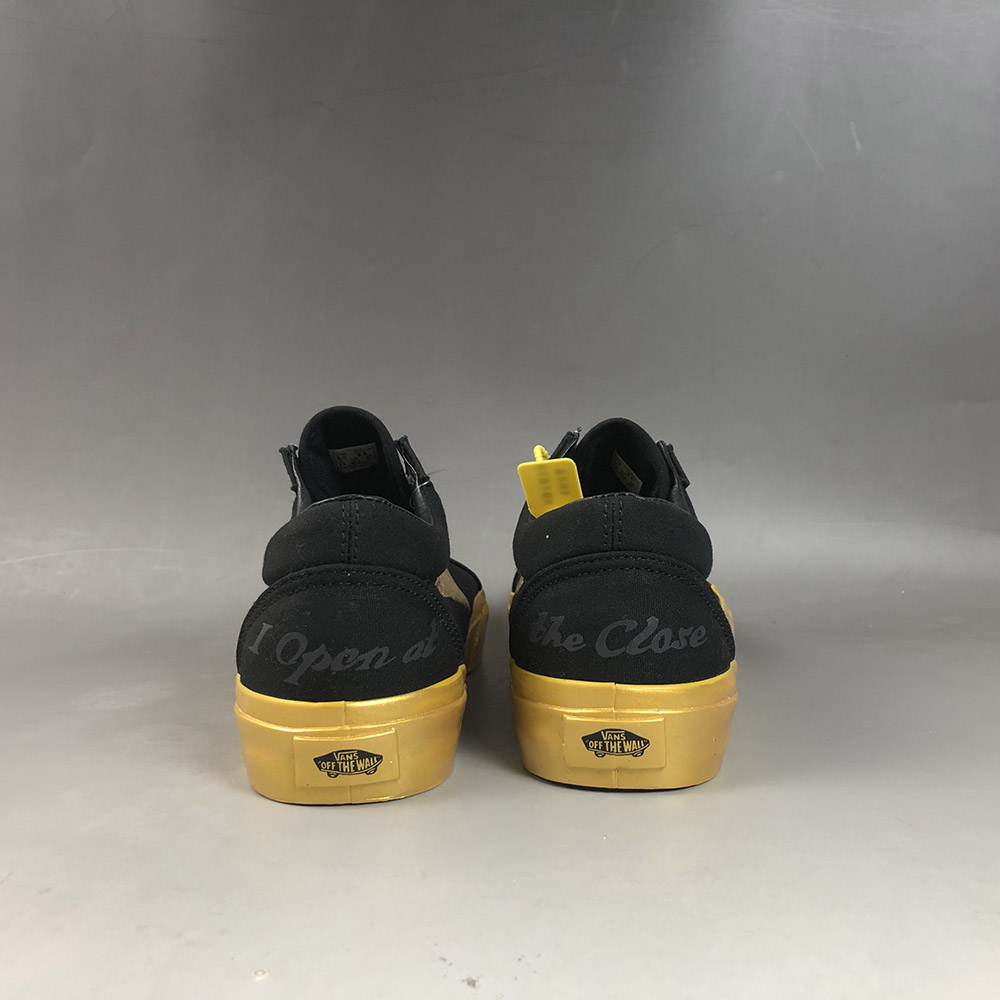 vans x harry potter old skool golden snitch skate shoe