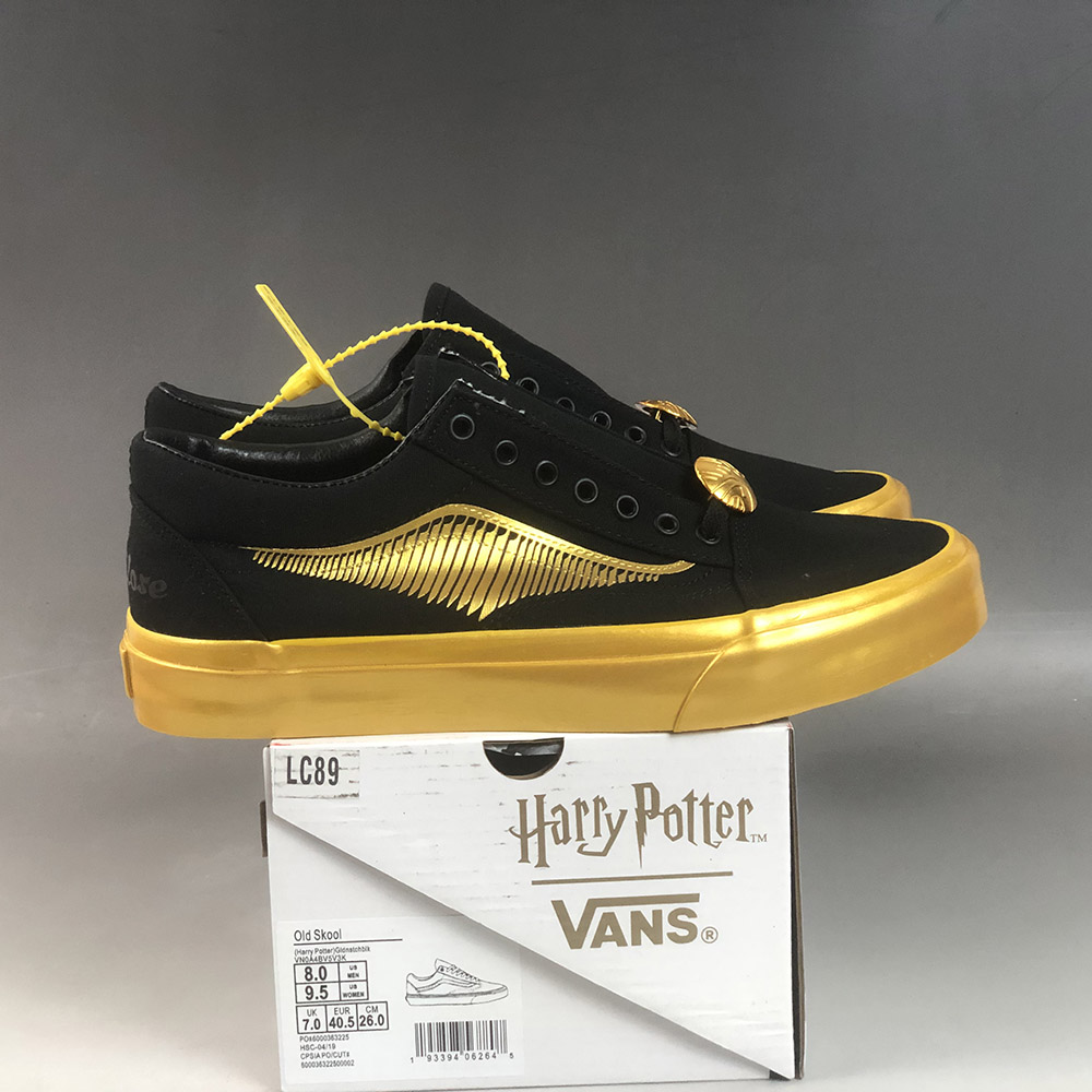 harry potter golden snitch vans